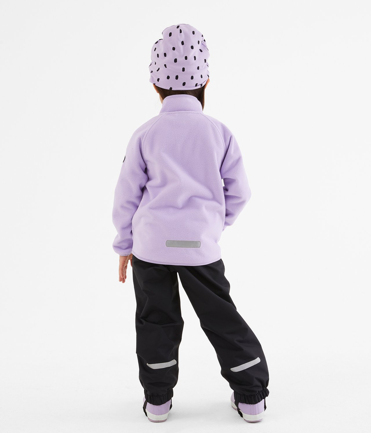 Kaxs-fleecetuulitakki zip-in / zip-off - Violetti - 5