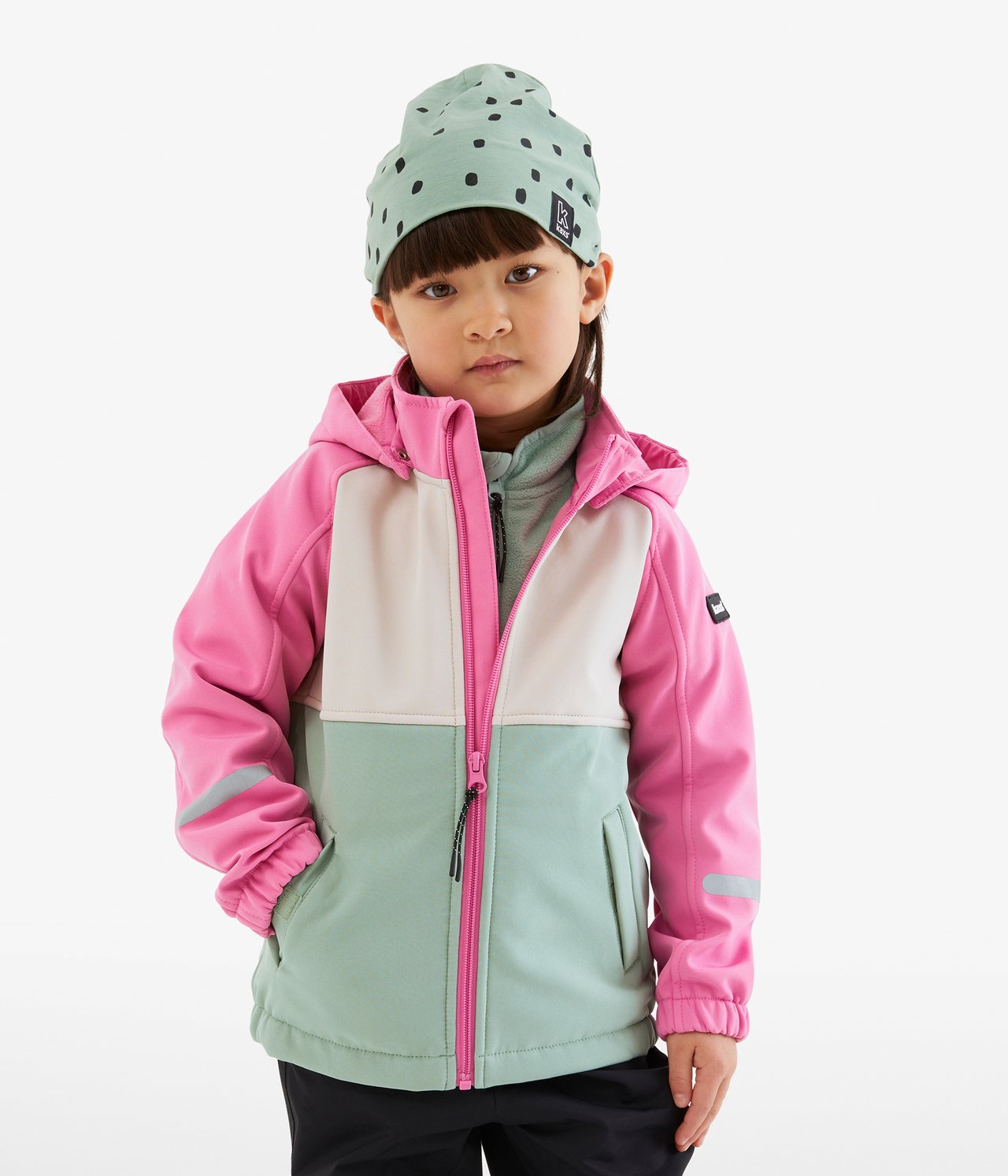 Kurtka softshell - Różowy - 3