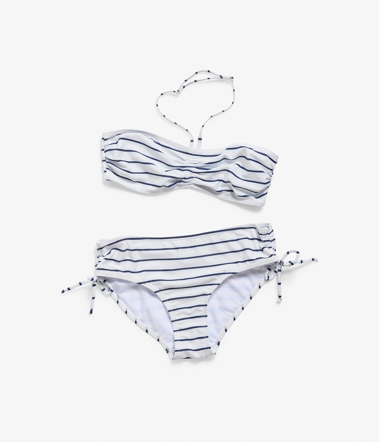 Bikini w paski - Offwhite - 2