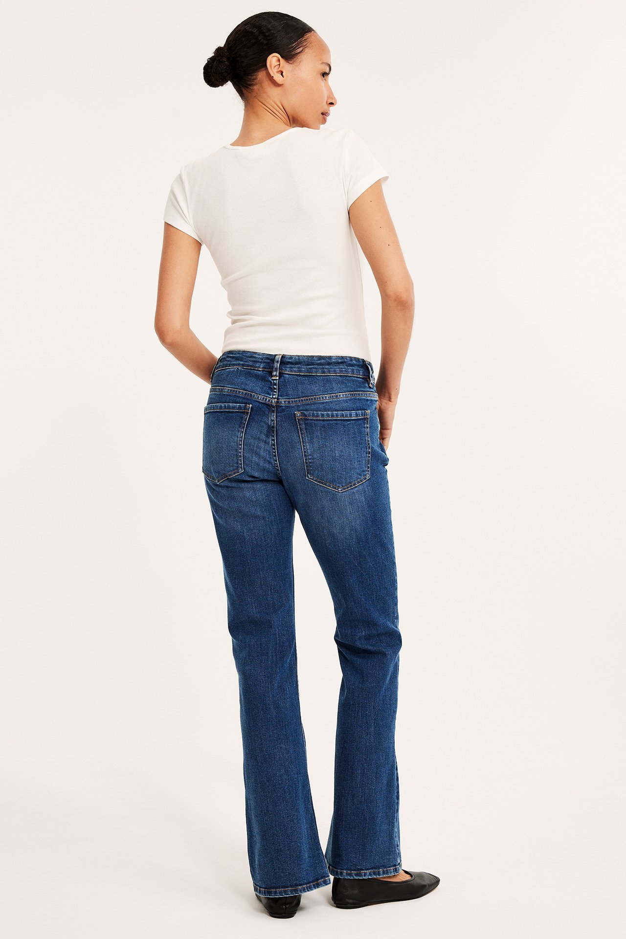 Flare Jeans Low Waist - Denim - 7