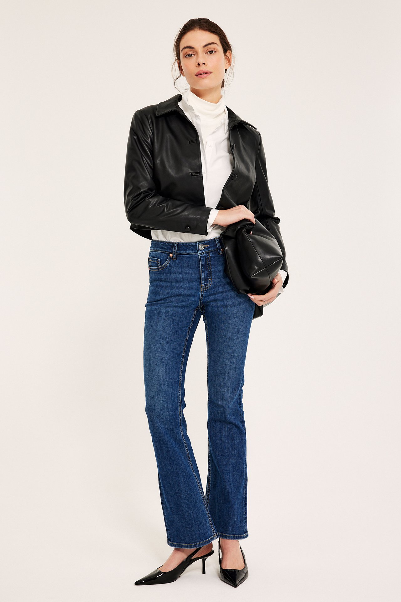 Flare Jeans Low Waist