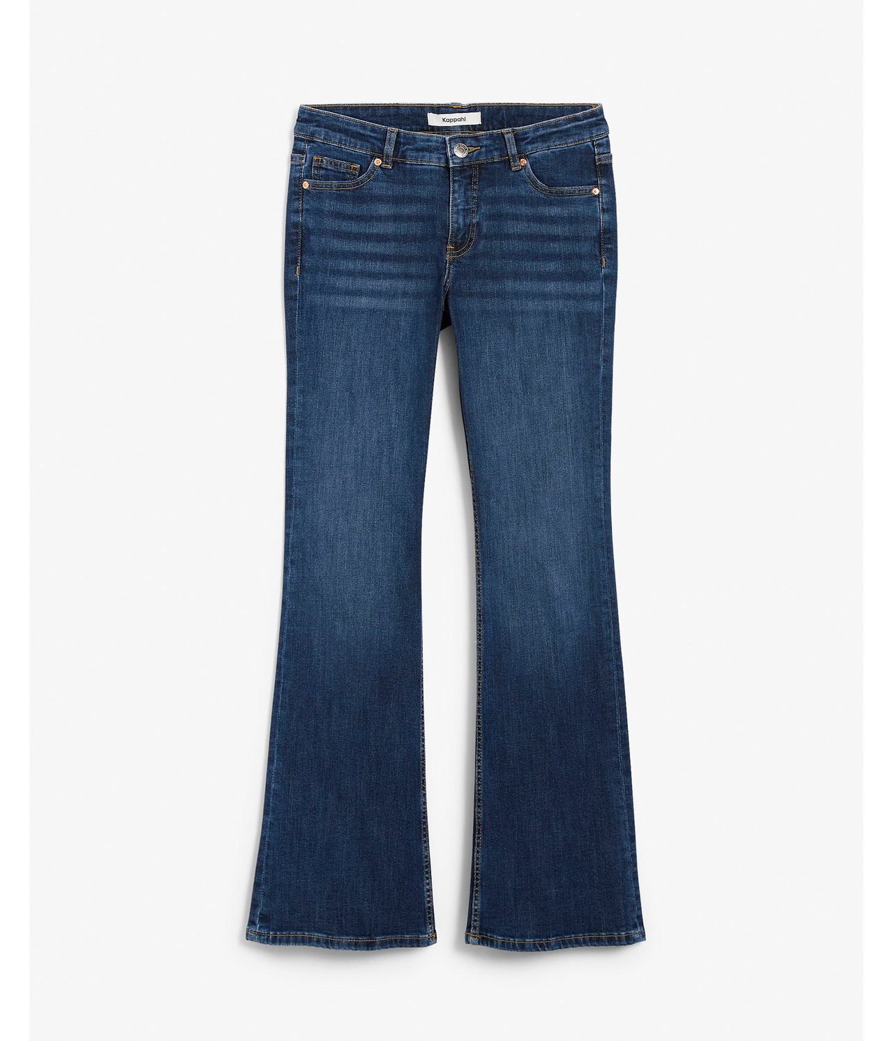Flare Jeans Low Waist Denim - null - 1