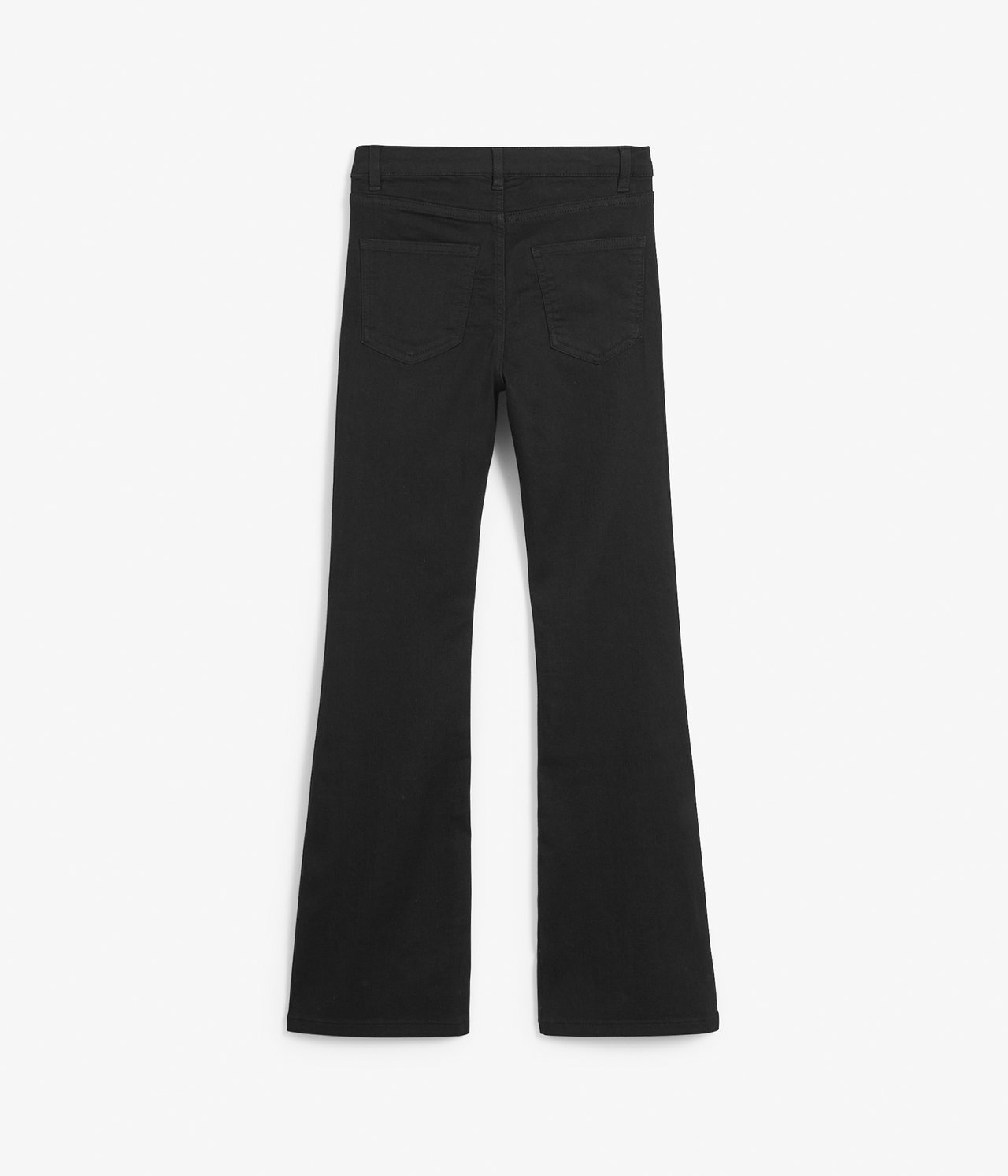 Bootcut jeans mid waist - Musta - 6