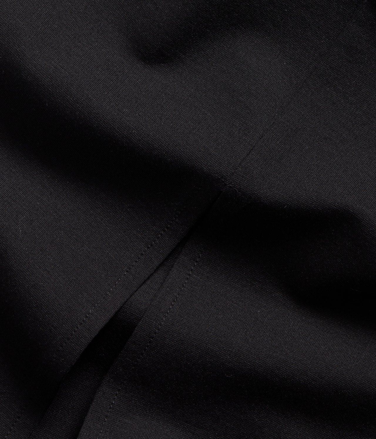 Długa spódnica z rozporkami - Czarne - 4