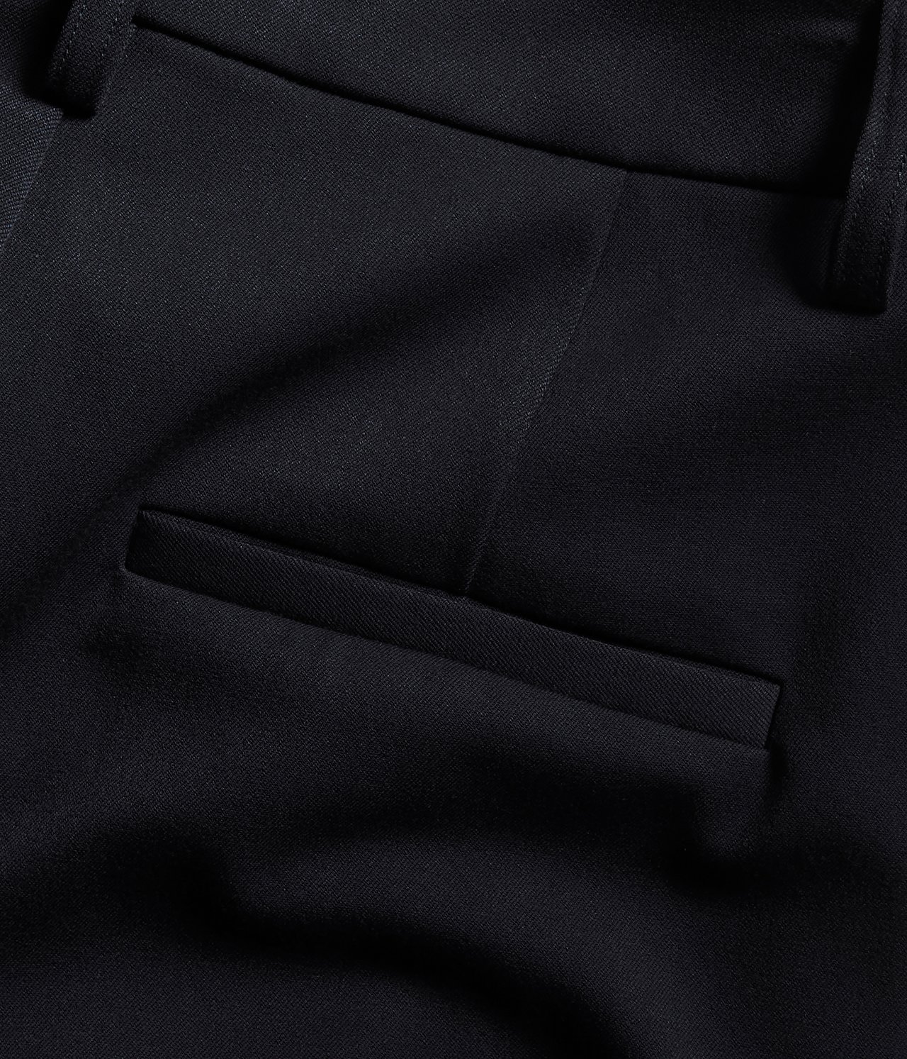 Spodnie garniturowe - Czarne - 5