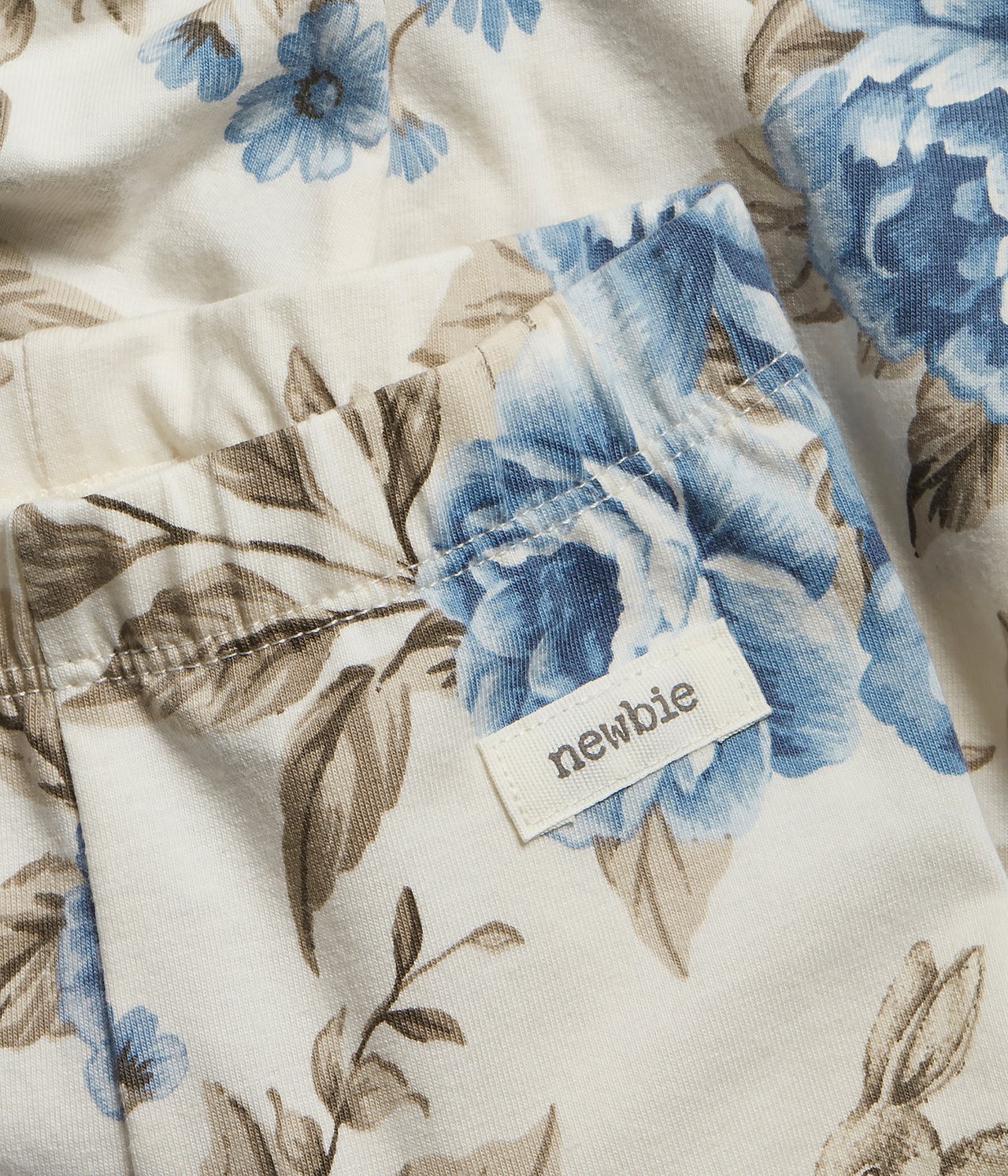 Legginsy w kwiaty, dla niemowląt - Offwhite - 1
