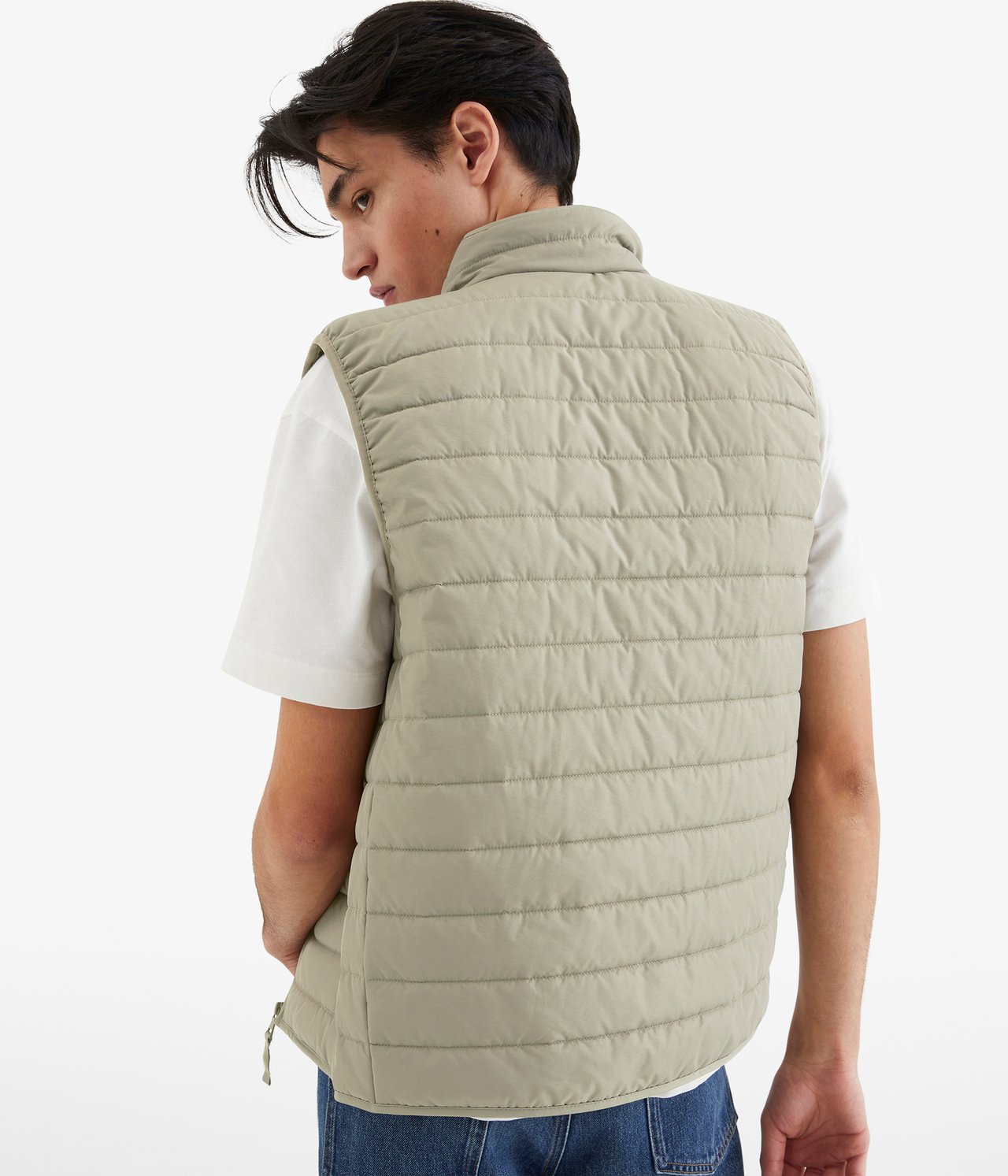 Vattert vest - Grønn - 189cm / Storlek: M - 6