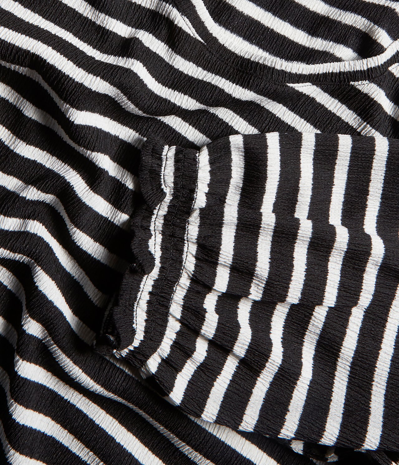 Mönstrad topp - Offwhite - 5