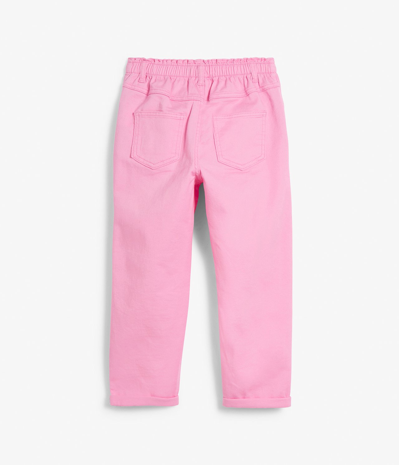 Paperwaist-housut - Vaaleanpunainen - 7