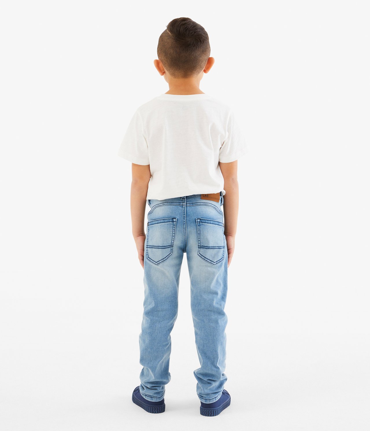 Bill jeans relaxed fit - Blå - 4