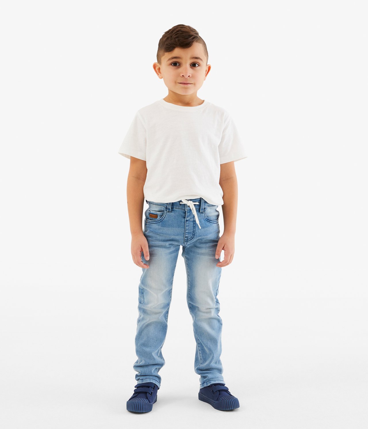 Bill jeans relaxed fit - Blå - 1
