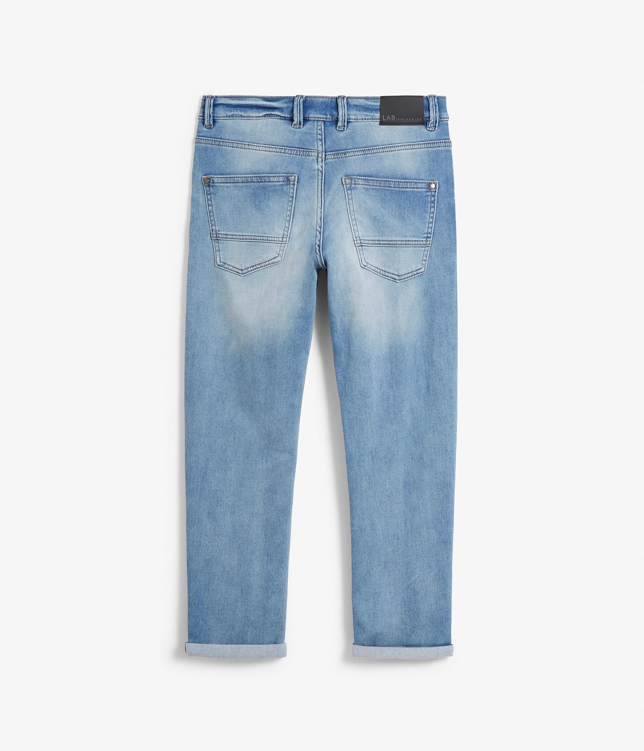 Eddy jeans relaxed fit Ljus denim - null - 6