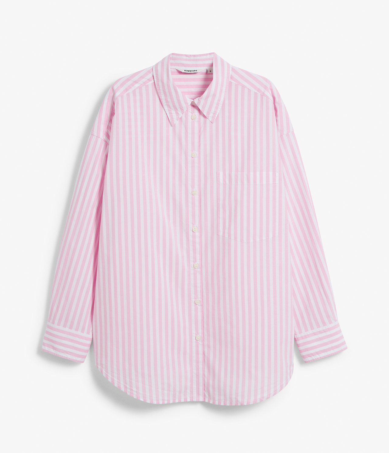 Oversize skjorte Rosa - null - 5