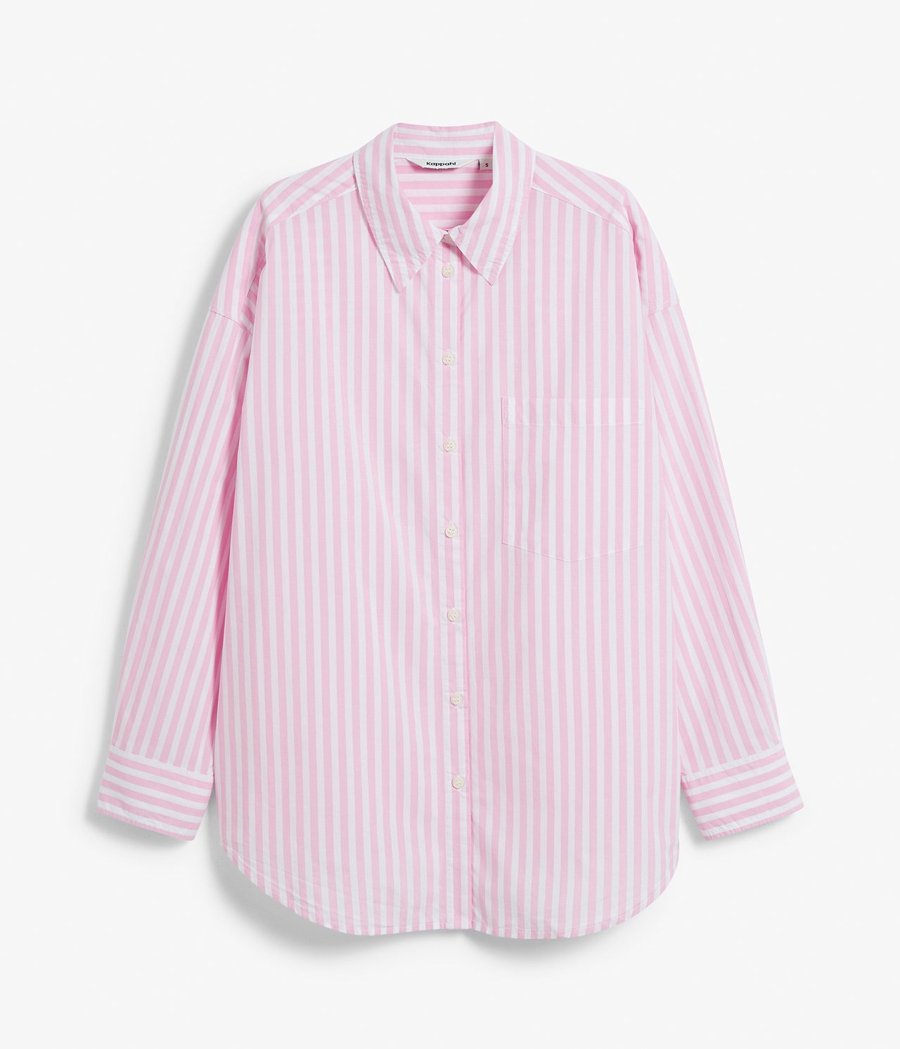 Oversize skjorta - Rosa - 6