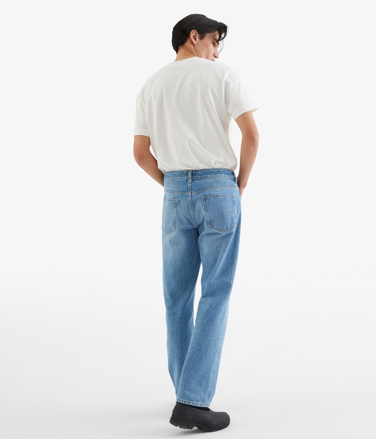 Luke loose jeans - Vaaleansininen - 189cm / Storlek: 33/34 - 4