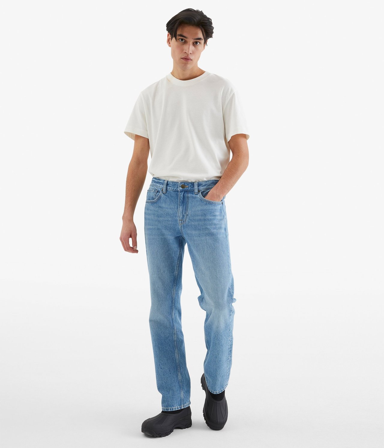 Luke loose jeans - Vaaleansininen - 189cm / Storlek: 33/34 - 1