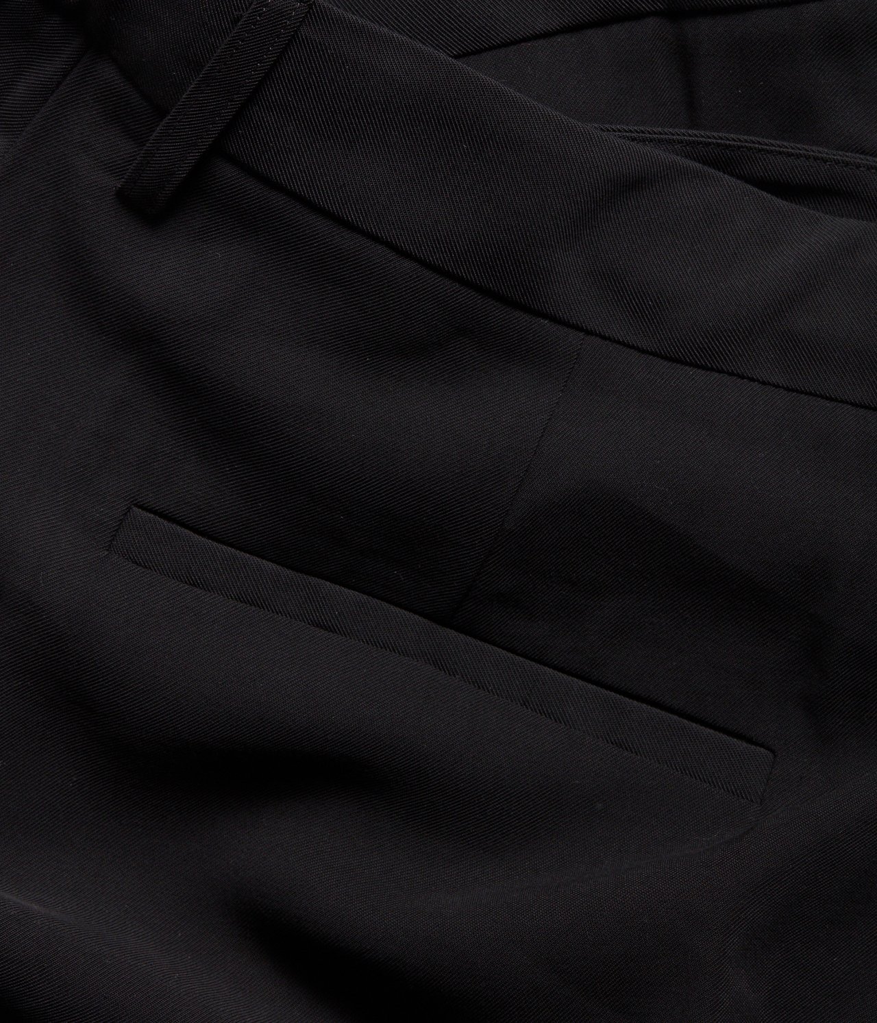 Spodnie garniturowe - Czarne - 6