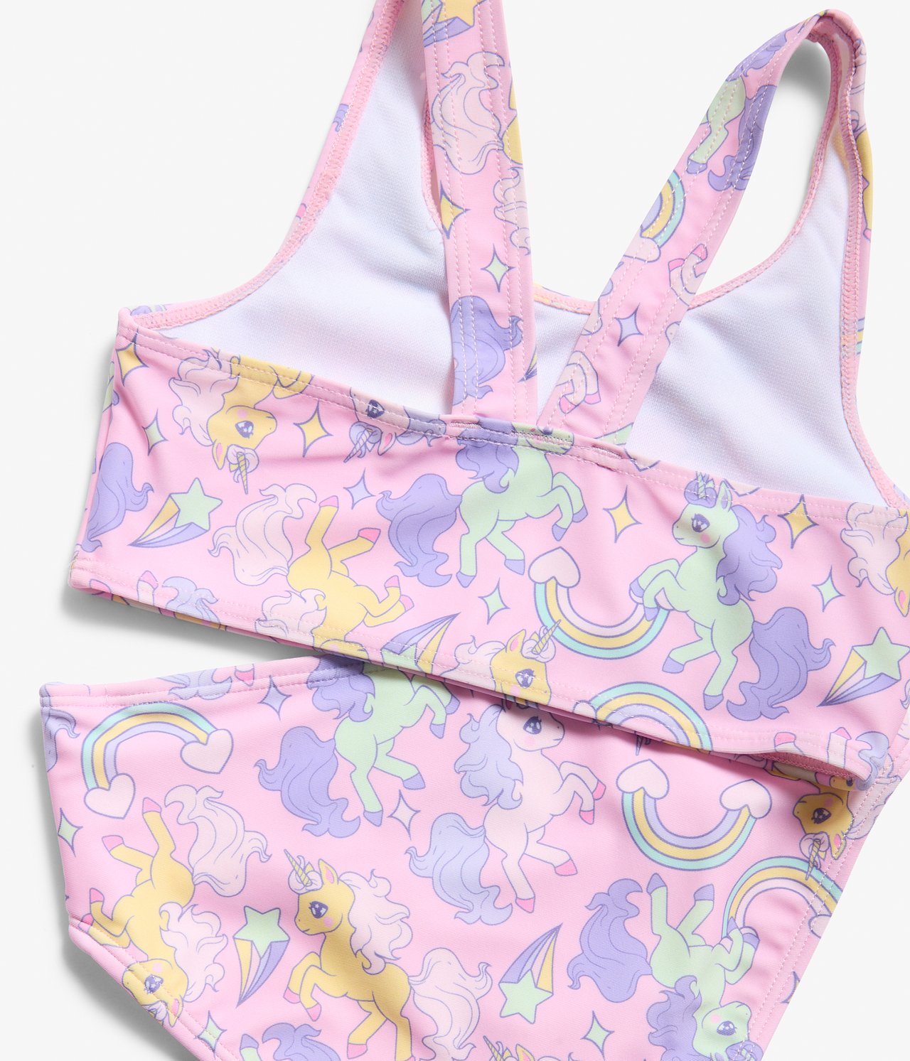 Mönstrad bikini - Rosa - 2