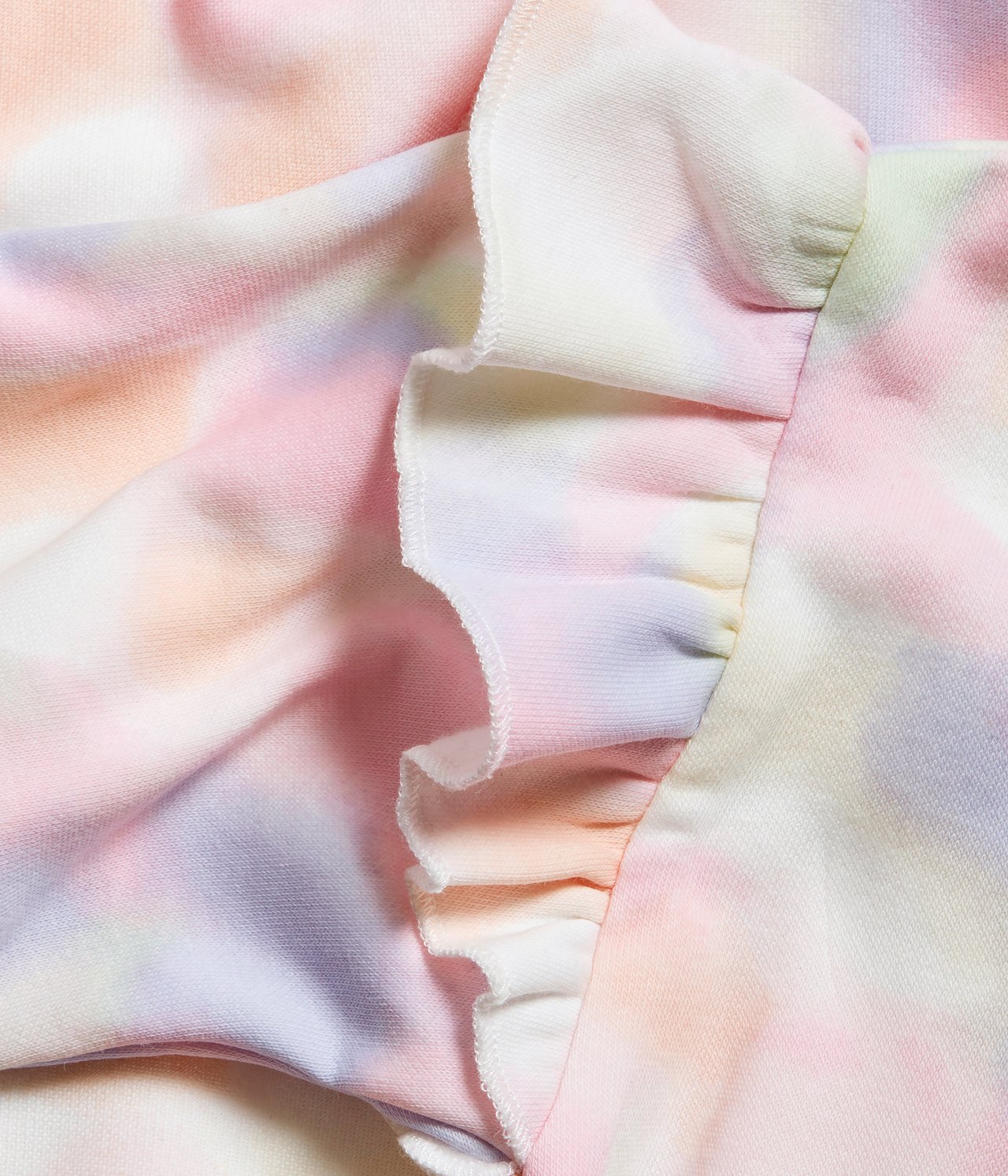 Batikkmønstret sweatshirt - Lyserosa - 4