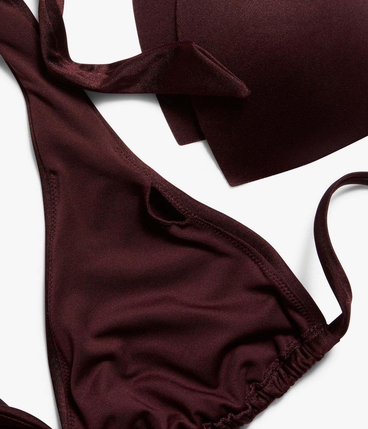 Multifunktionell bikinitopp - Brun - 5