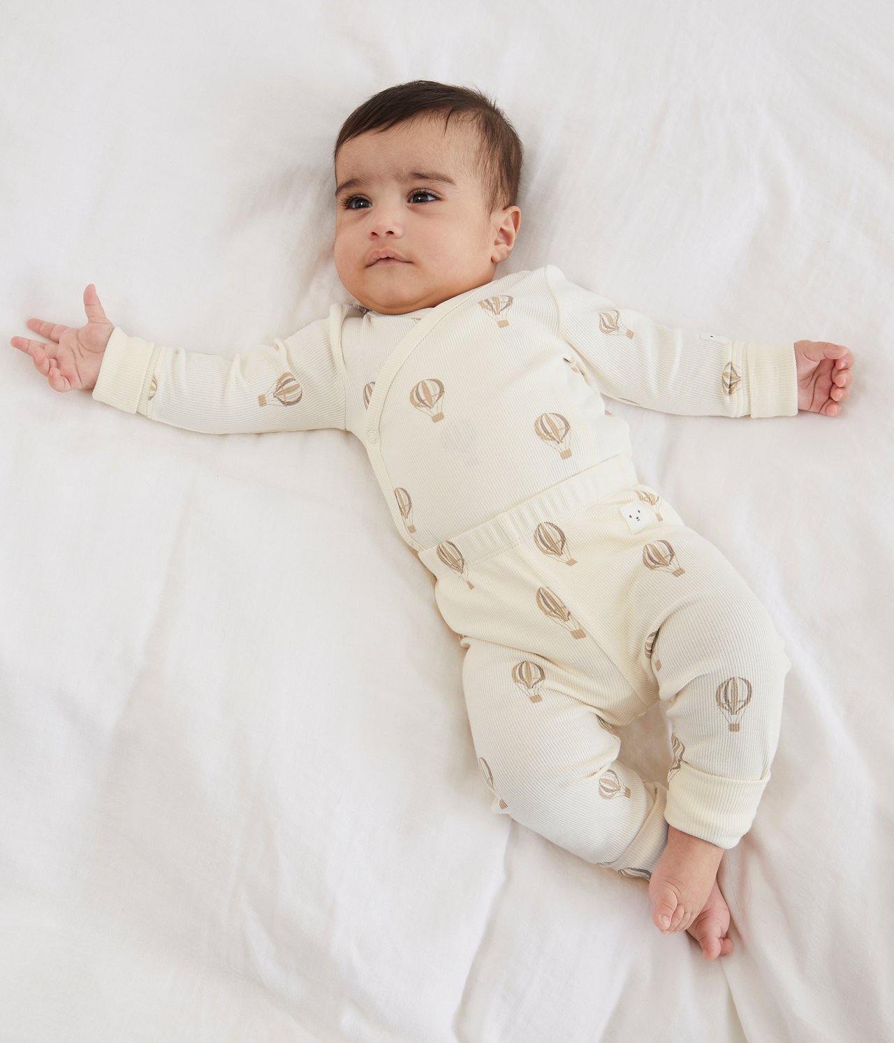 Kuviollinen body - Beige - 2