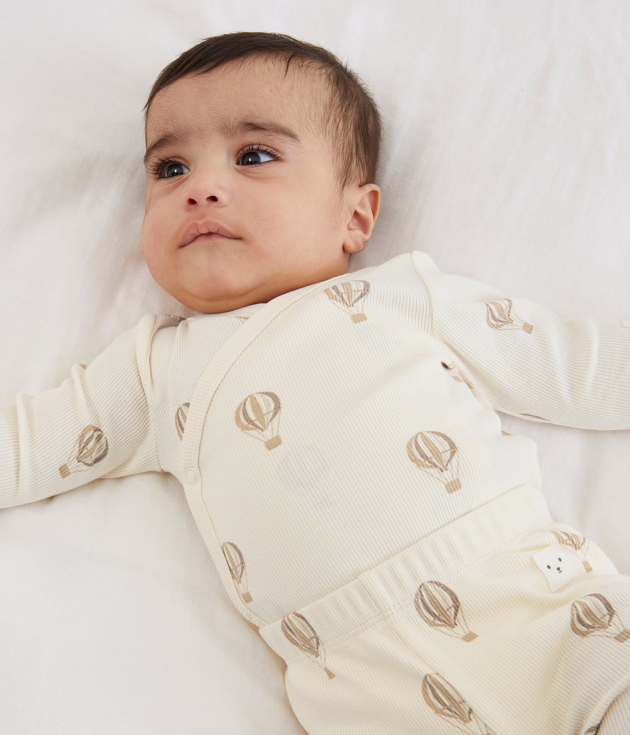 Kuviollinen body - Beige - 1