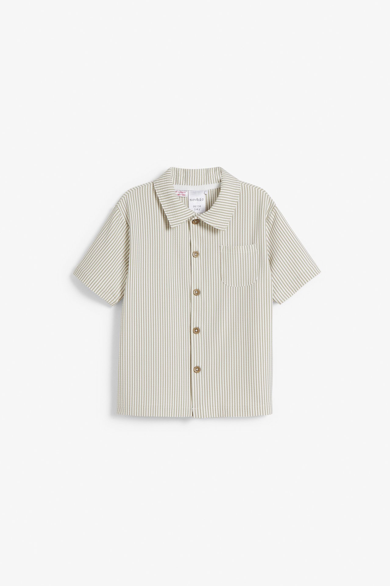 Randig UV-skjorta - Beige - 2