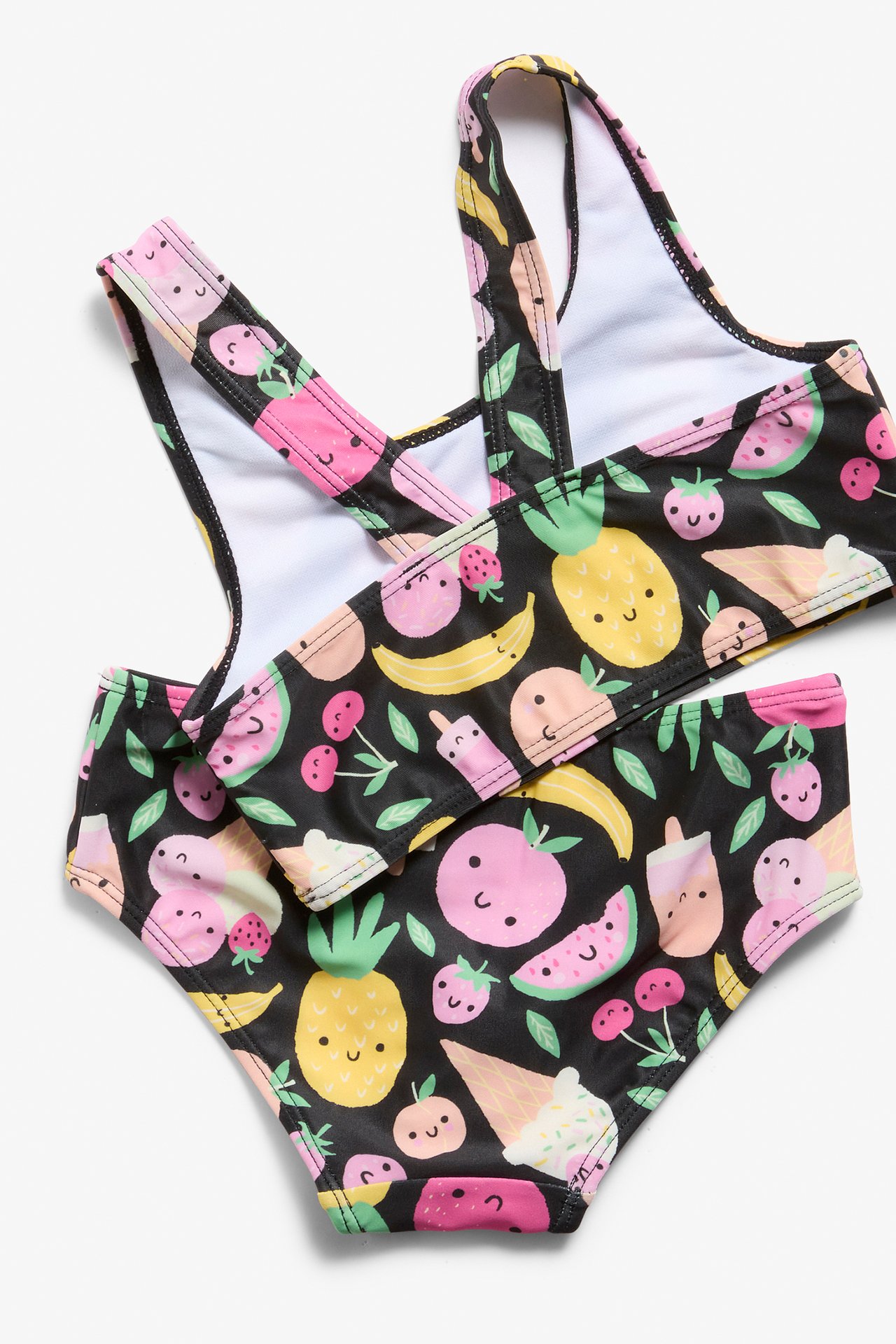 Kuviolliset bikinit - Musta - 2