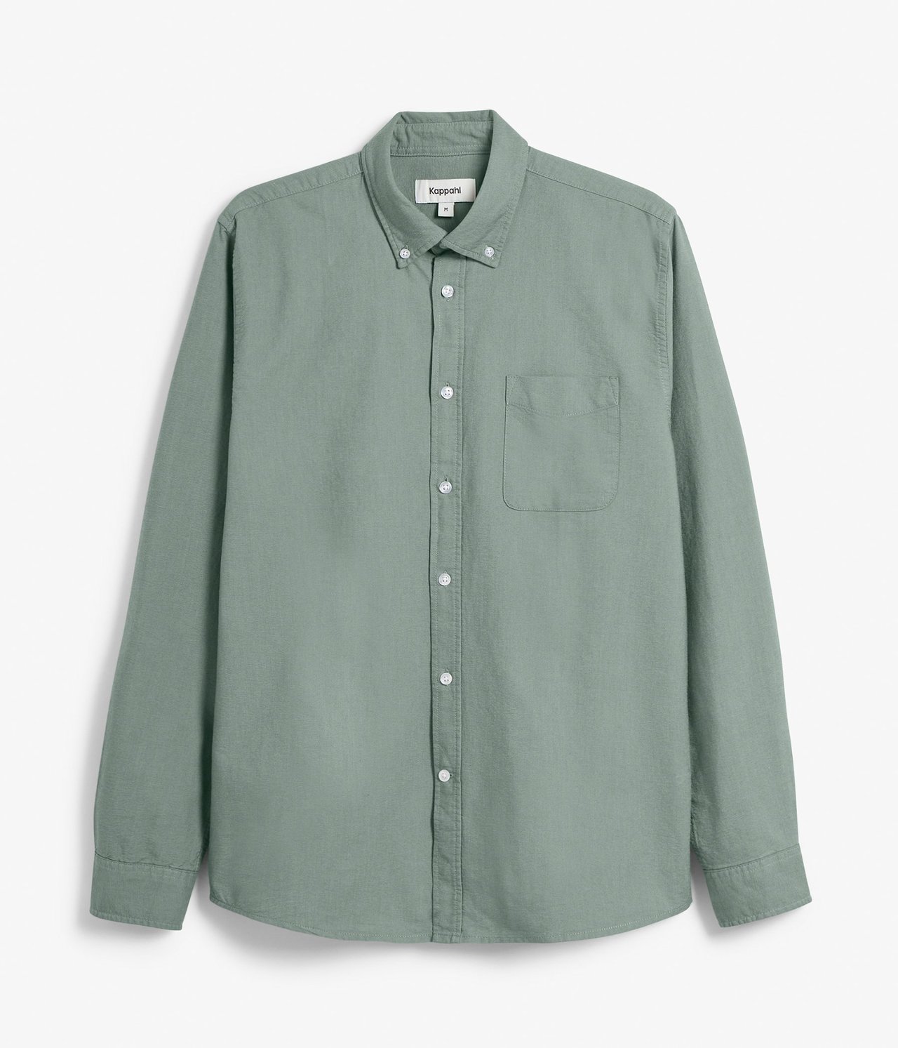 Oxfordskjorta regular fit - Grön - 6