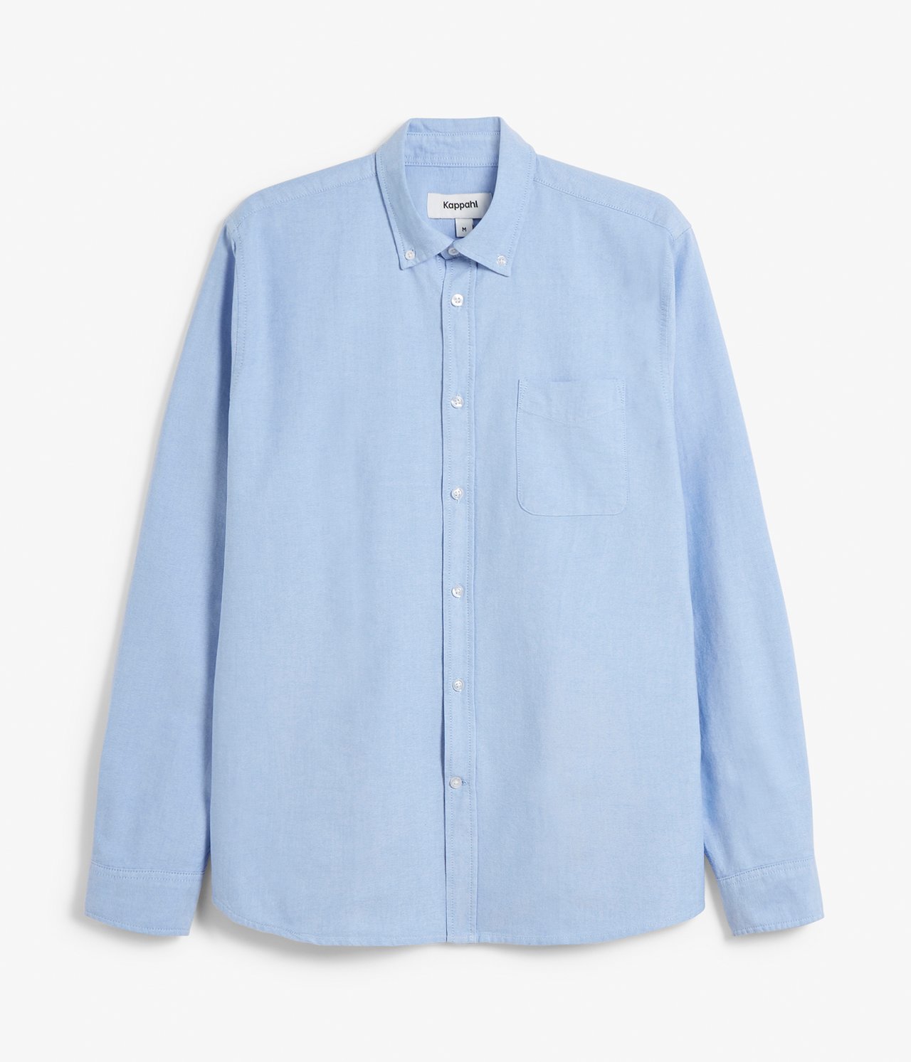 Oxfordskjorta regular fit Ljusblå - null - 5