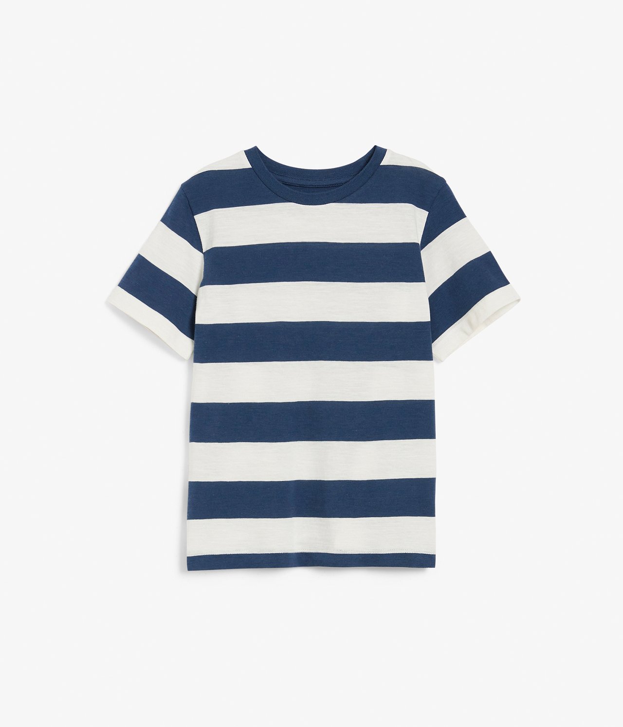 Stripete t-shirt Mørkeblå - null - 4