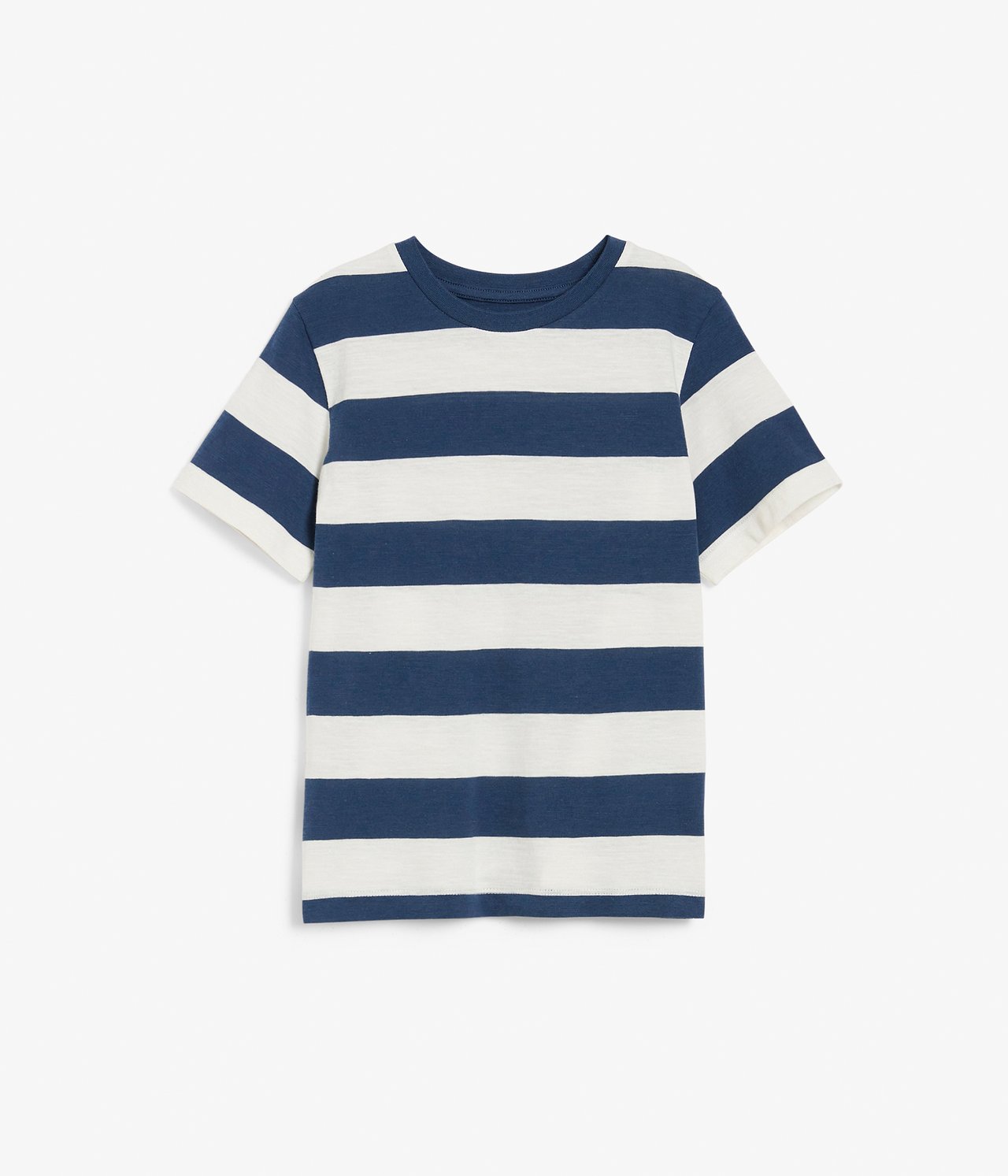 T-shirt w paski - Ciemnoniebieski - 5