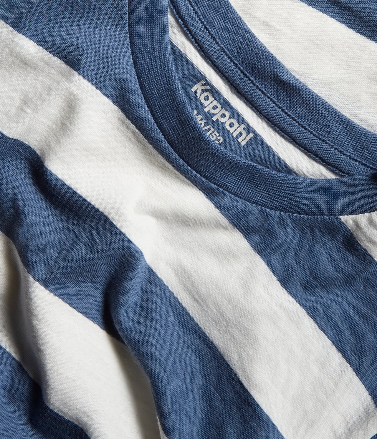 Randig t-shirt - Blå - 1