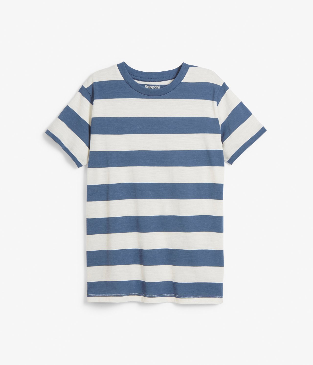 Randig t-shirt - Blå - 2