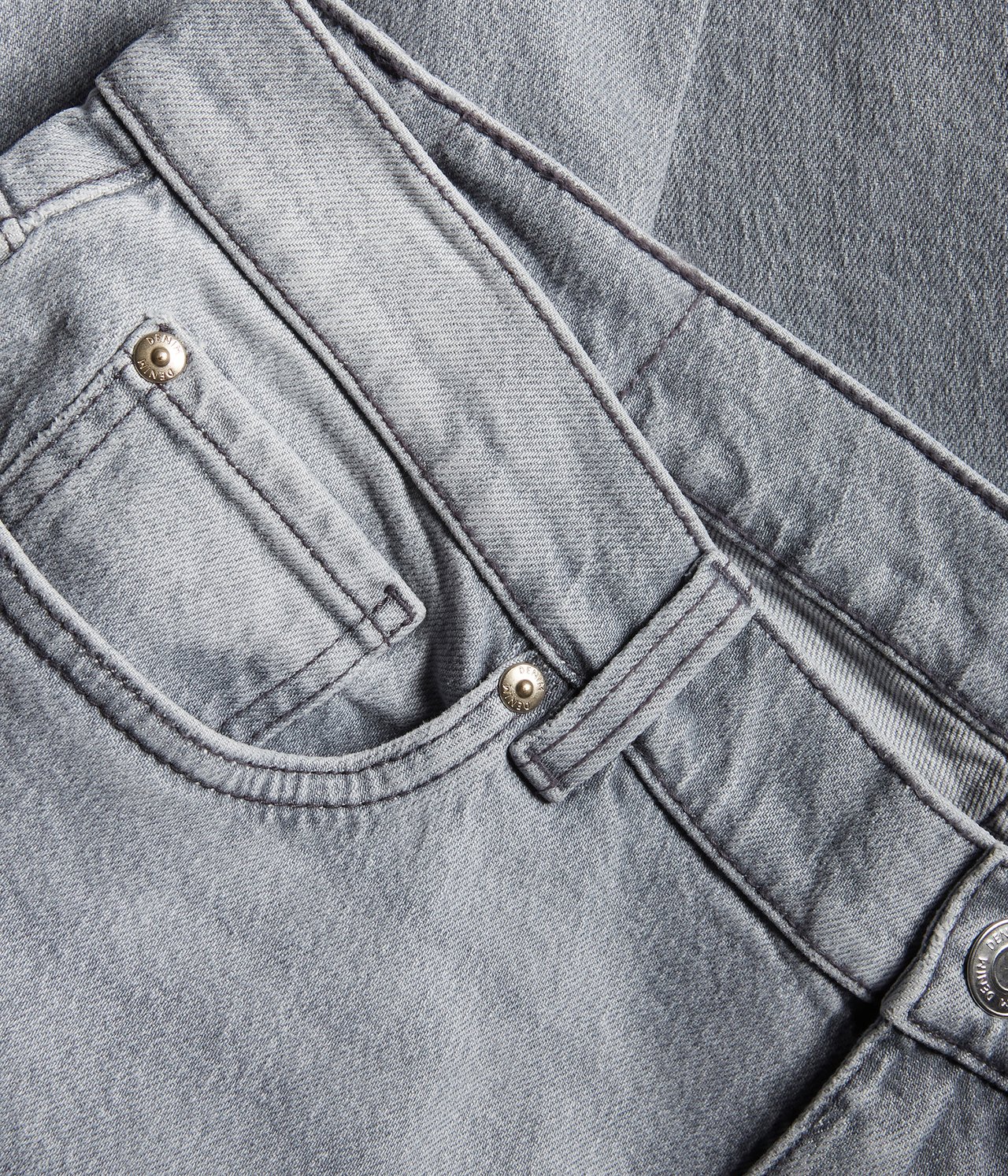 Hank regular jeans Ljusgrå - null - 4