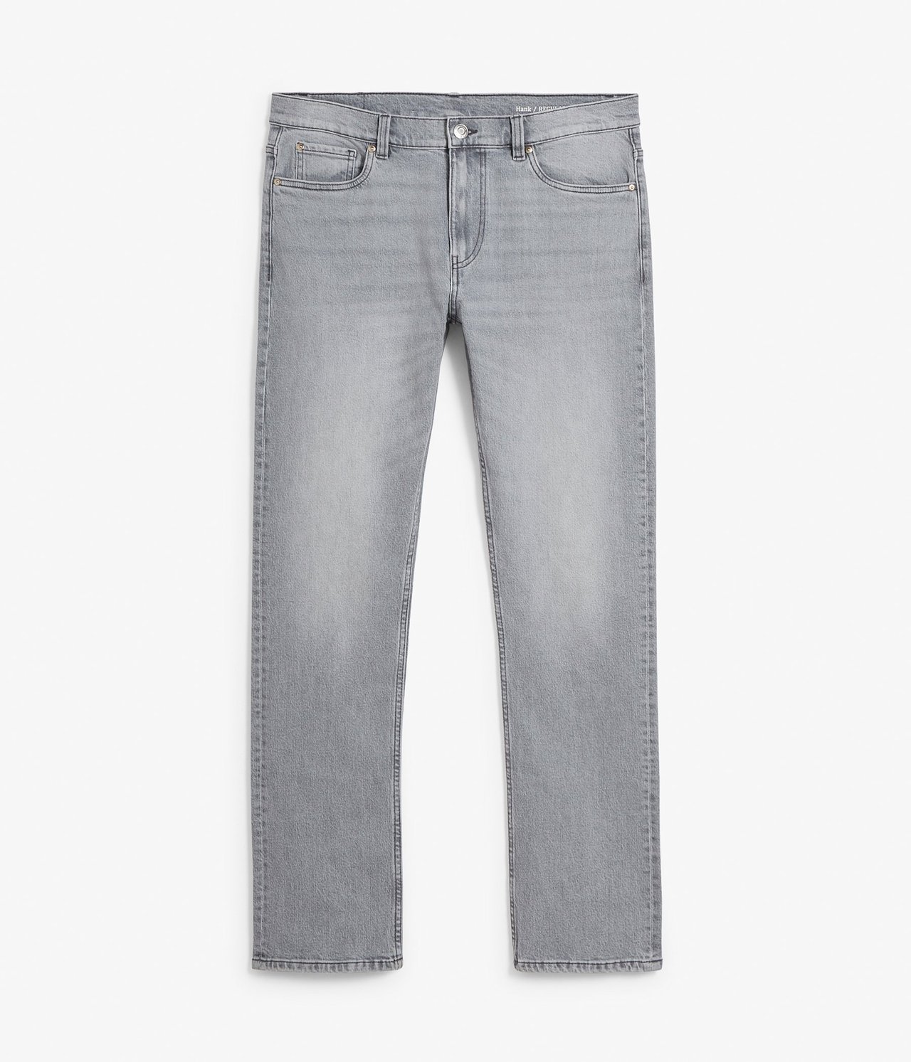 Hank regular jeans Vaaleanharmaa - null - 1