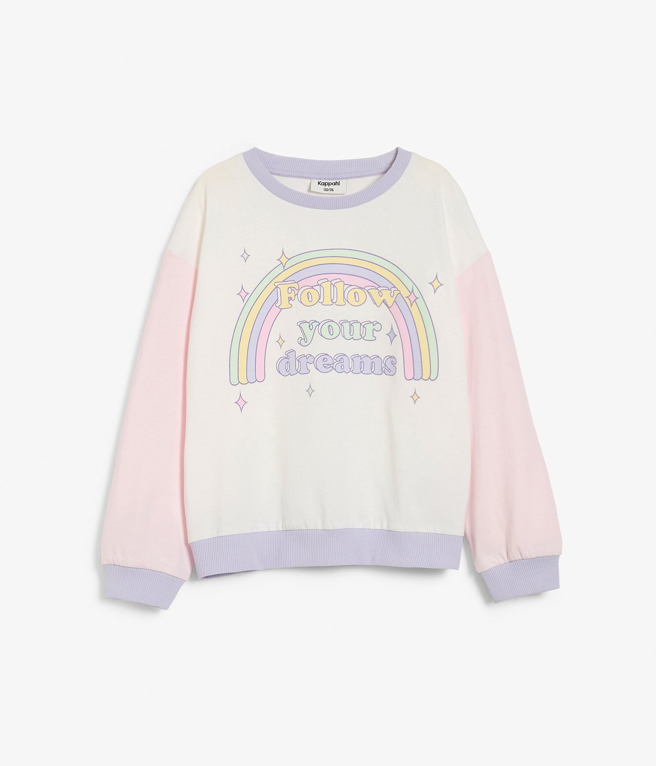 Top z długimi rękawami - Offwhite - 5