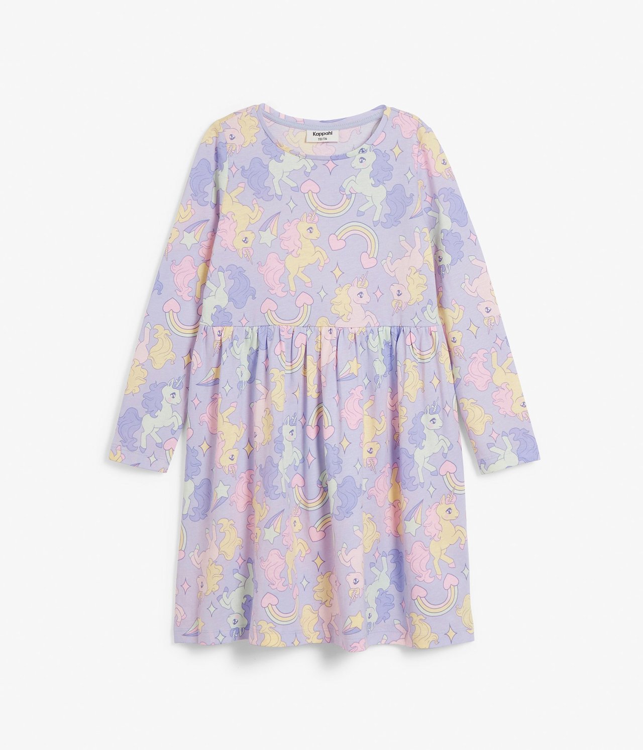 Kuviollinen mekko Violetti - null - 5