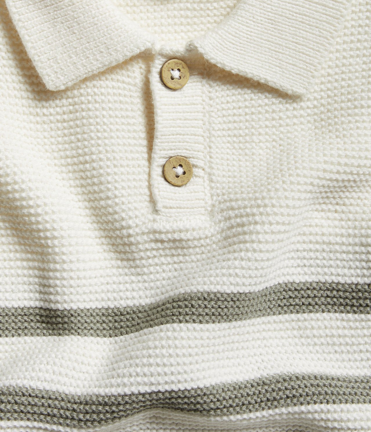 Strikkegenser - Offwhite - 4