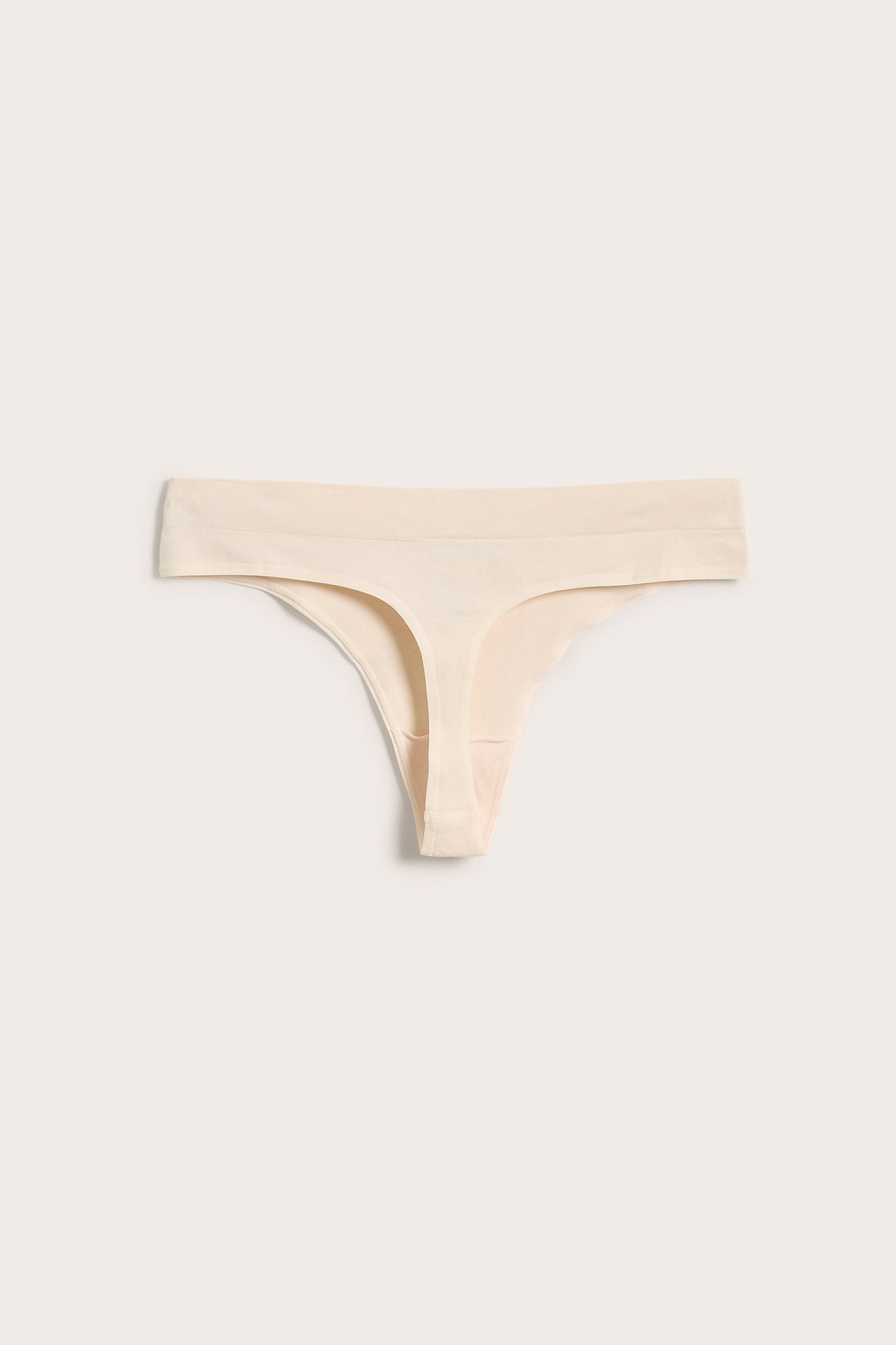 Seamless stringtrosa - Beige - 6