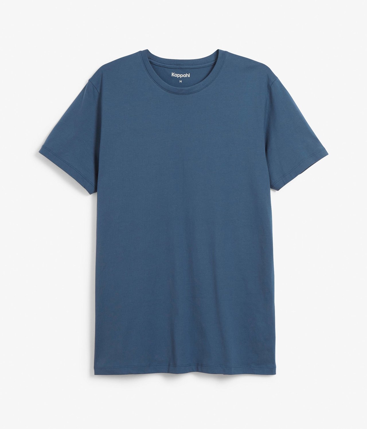 Rundhalsad t-shirt - Mörkblå - 5
