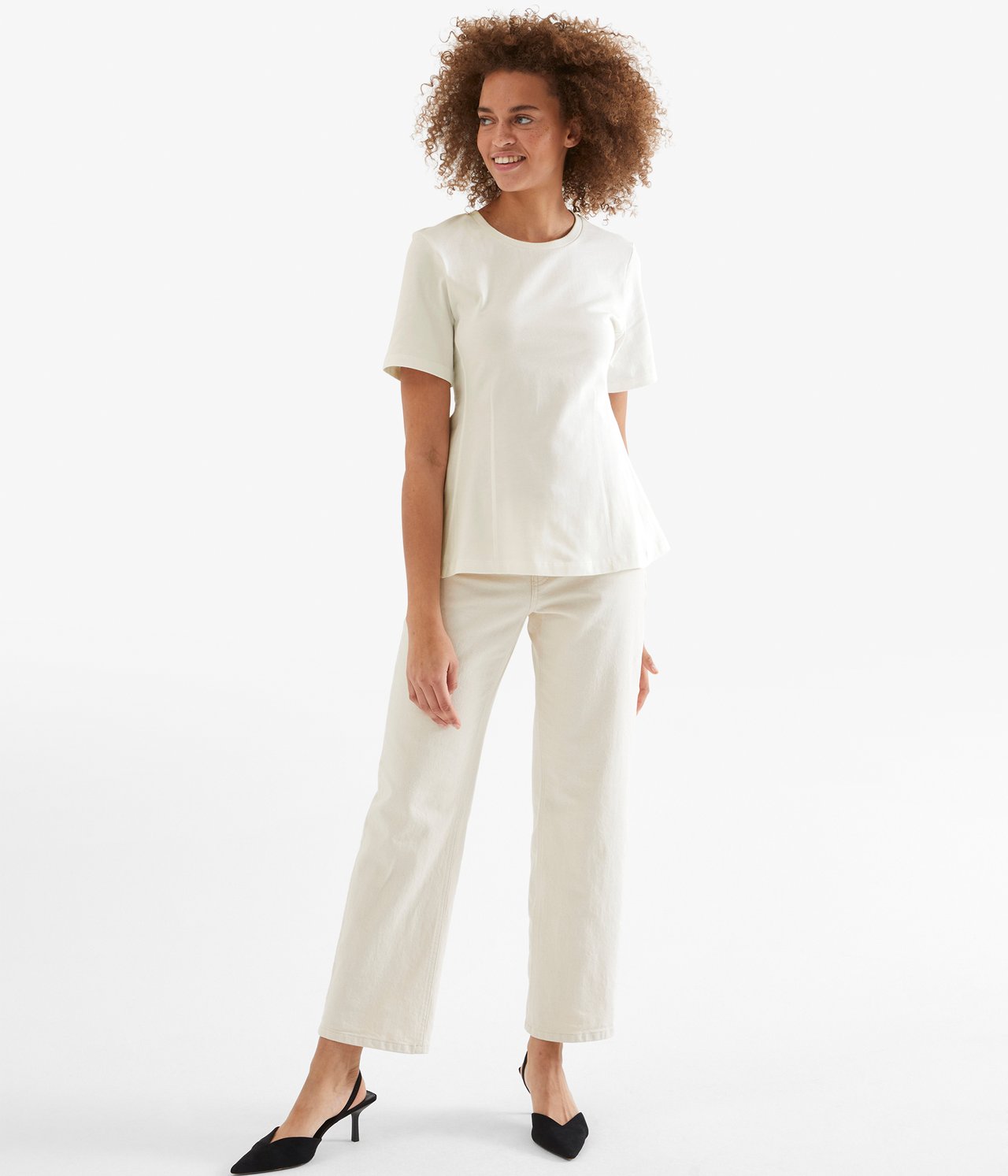 Top baskinka - Offwhite - 2