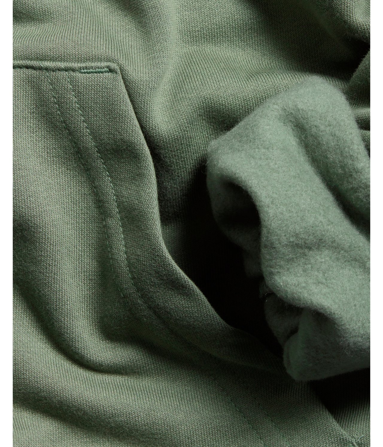 Bluza z kapturem - Zielony - 5
