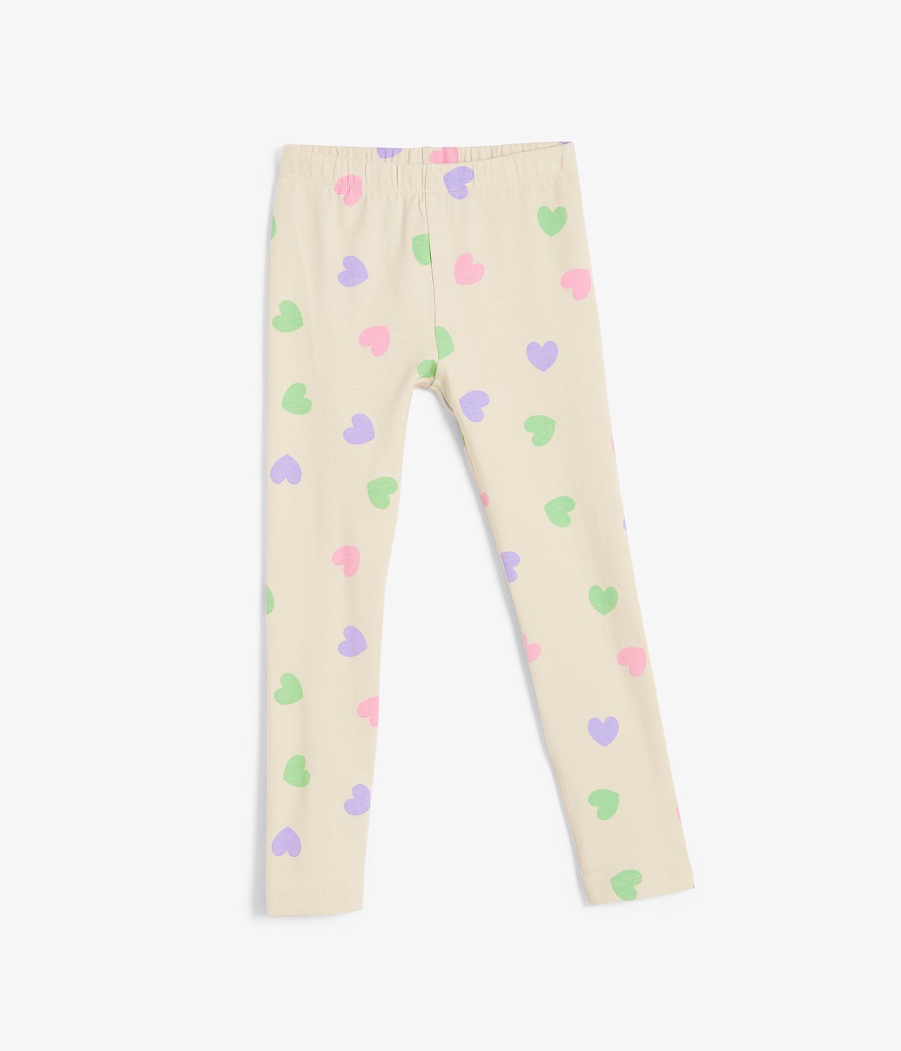 Legginsy - Jasnobeżowy - 5