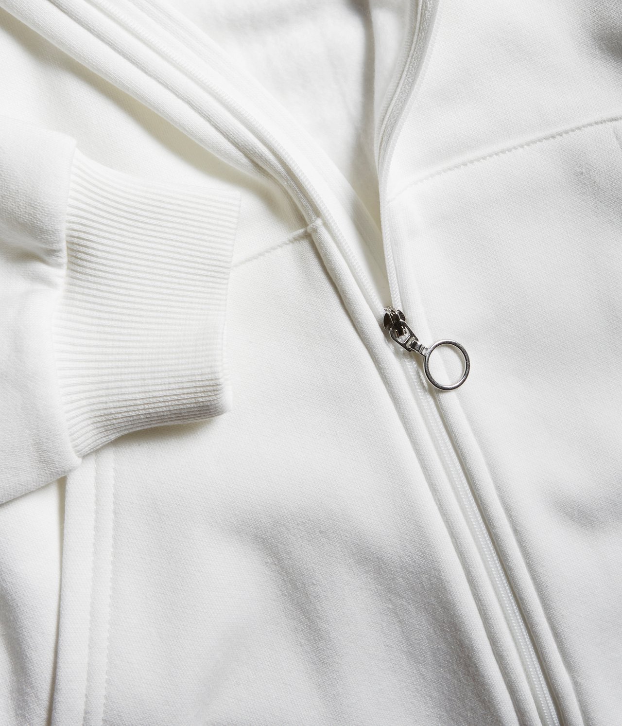 Hettegenser med glidelås - Offwhite - 2