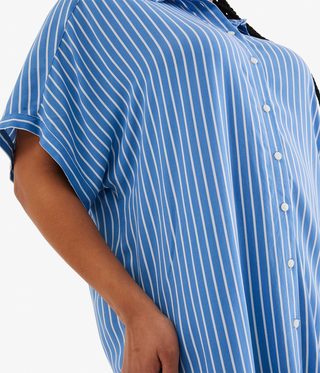 Pitkä paitapusero Sininen - null - 3