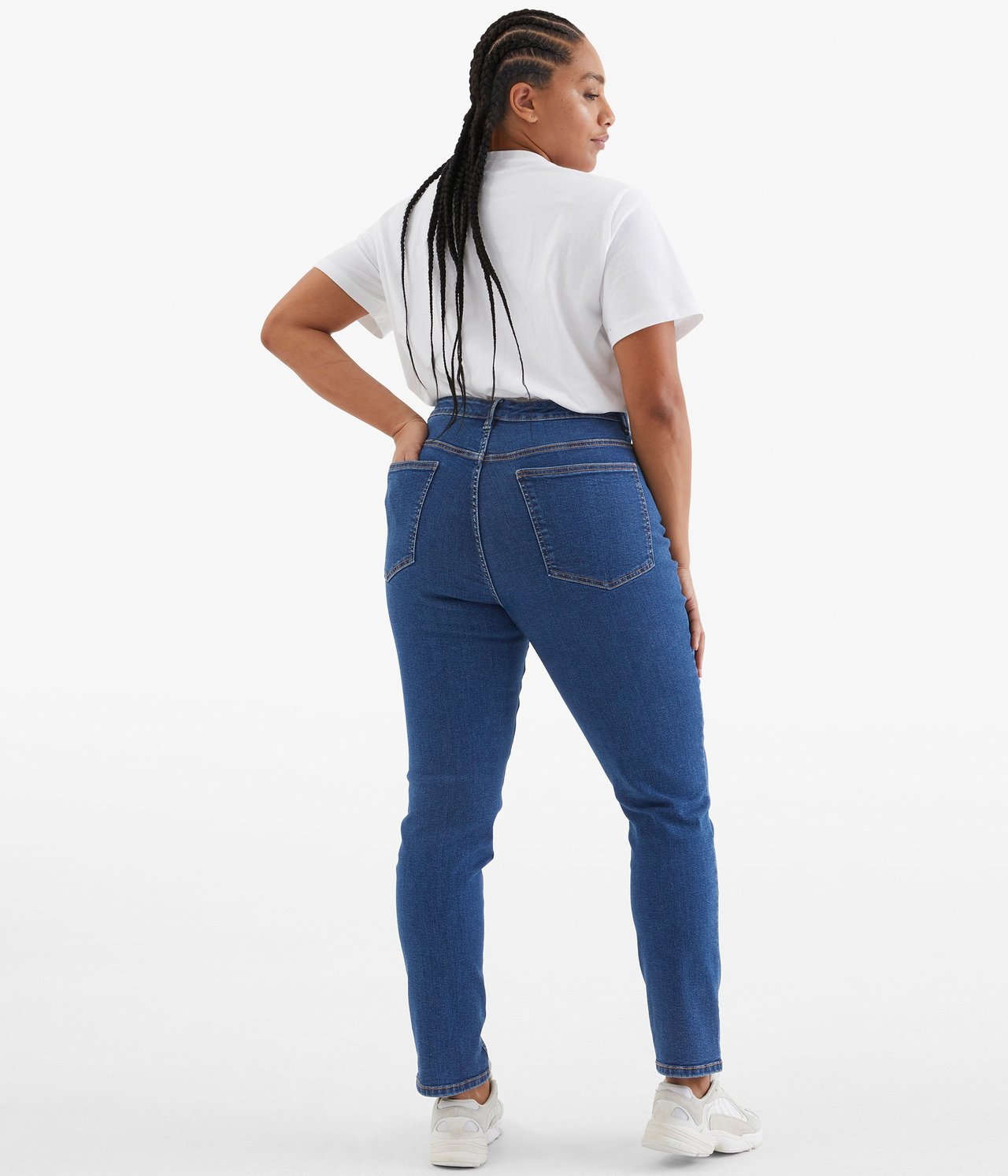 Embracing jeans high waist - Denim - 4