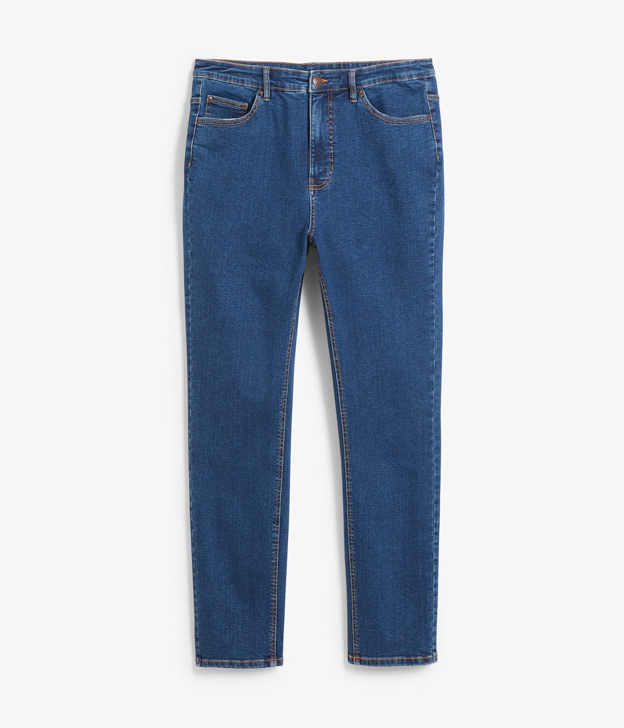 Slim Jeans High Waist - Denim - 6