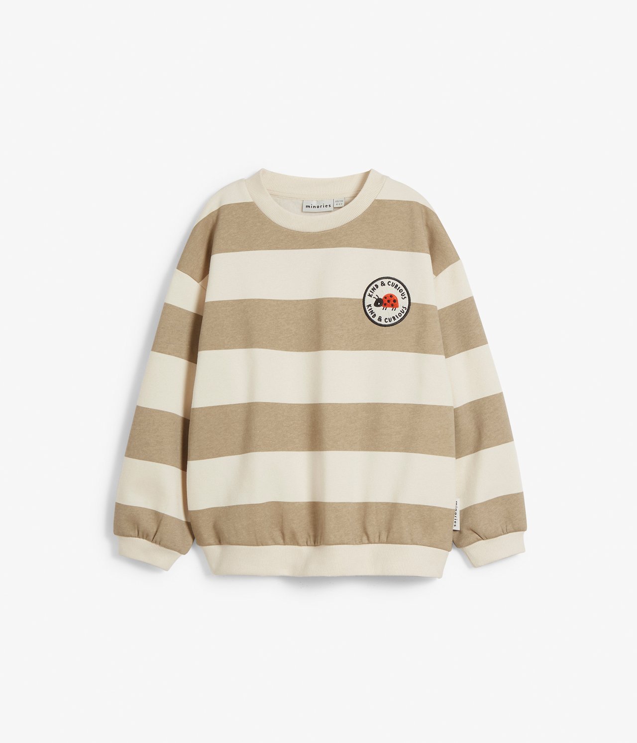 Bluza z nadrukiem - Brązowy - 3
