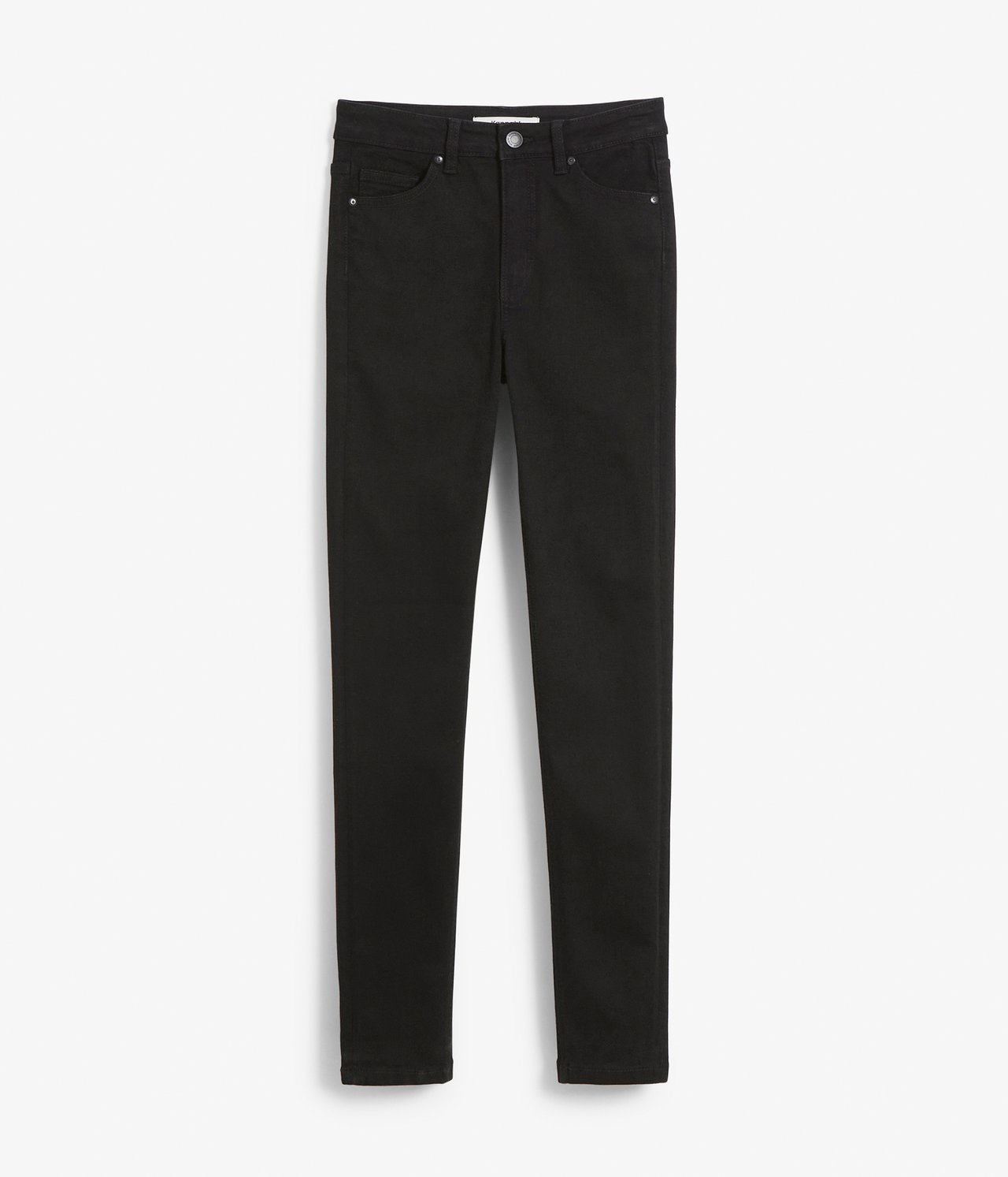Embracing fit jeans High waist - Czarne - 7
